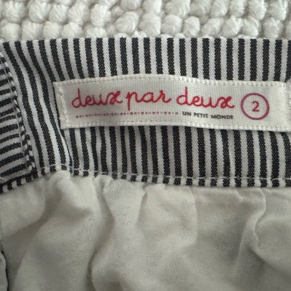 Deux Par Deux Girls Twirl Dress Floral Polka Dot Size 2T